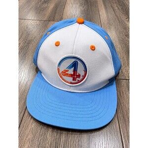 Marvel Fantastic Four Little Caesars 2025 Promo Snapback Hat Blue White OSFM